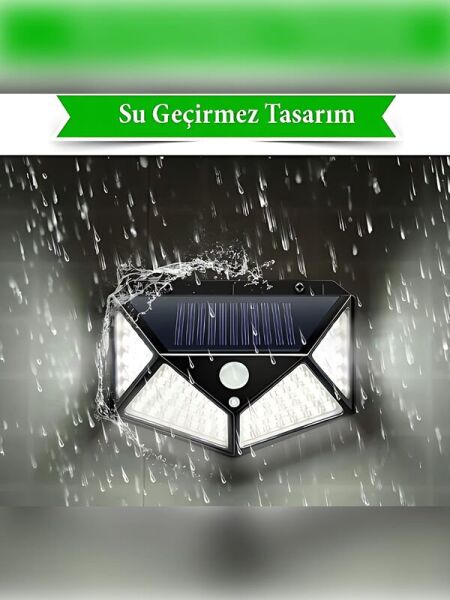 Dış Mekan Solar Aydınlatma Hareket Sensörlü Güneş Enerjili
