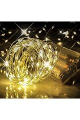 Peri Led Işık 10 Metre Gün Işığı 3 Pilli Fonksiyonlu  Dekoratif Led Işık