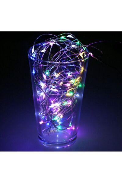 Dekoratif 3 Metre Rgb Pilli Peri Led Aydınlatma