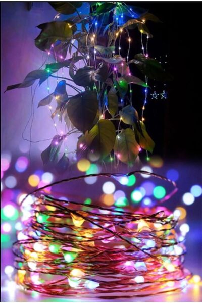 Dekoratif 3 Metre Rgb Pilli Peri Led Aydınlatma