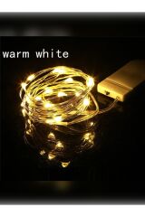 Cr 2032 3 Metre Peri Led Gün Işığı Dekoratif Model 2 Pilli Piller Dahildir