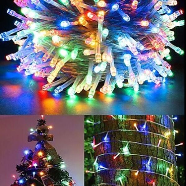 10 Metre Rgb Ledli Fişli Yılbaşı Ağacı Işığı Led Işık