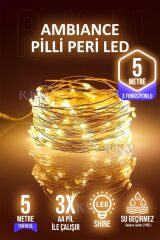 Peri Led Dekoratif Led Aydınlatma 5 Metre Gün Işığı 3 Foksiyonlu 5 M Led