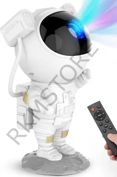 Astronot Galaksi Projektör Gece Lambası