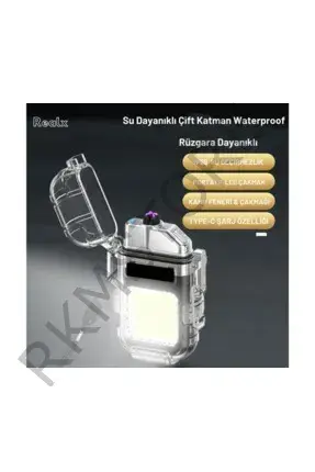 Usb Şarjlı Ledli Rezistanslı Kamp Çakmağı