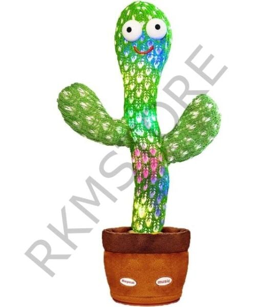 Konuşan Dans Eden Kaktüs Oyuncak Işıklı