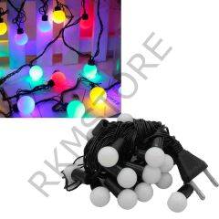 5Metre Top Led Rgb 20 Led 220v Fişli Tak Çalıştır Dekoratif İç Ve Dış Mekan Aydınlatma Süsleme ışığı
