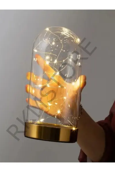 Dekoratif Fanus Gold 3 Metre Günışığı Peri Ledli