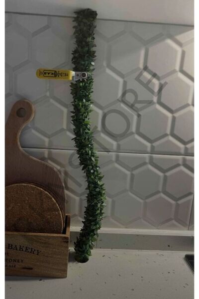 7 Metre Tel Sarmaşık Yaprak Doğalgaz Borusu Süsü Şerit Yapay Taç Sarmaşık Çiçek Süs – Yapay Çiçek Dekor