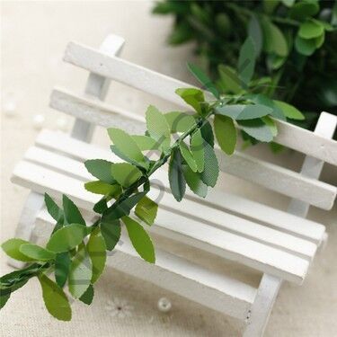 7 Metre Tel Sarmaşık Yaprak Doğalgaz Borusu Süsü Şerit Yapay Taç Sarmaşık Çiçek Süs – Yapay Çiçek Dekor