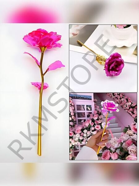 Sonsuzluk Gülü Pembe Solmayan Gül Hediyelik