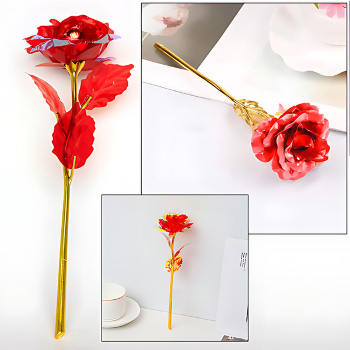 Sonsuzluk Gülü Hediyelik Kırmızı Solmayan Gül