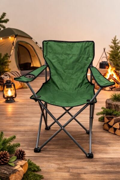 Kamp Sandalyesi Katlanabilir Taşıma Çantalı